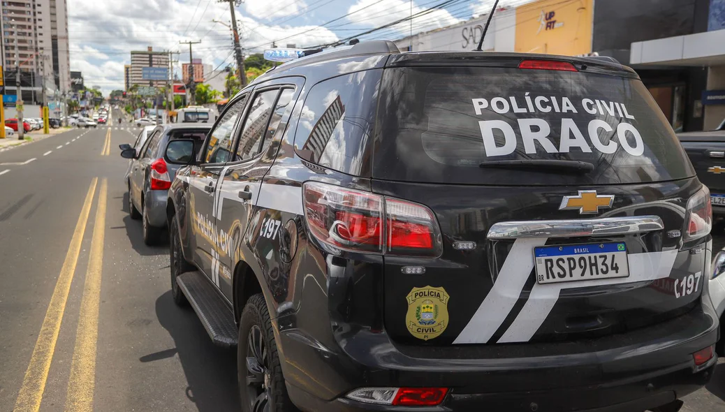 Viatura do Draco envolvida no acidente