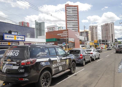 Viatura do Draco se envolve em acidente na Avenida Homero Castelo Branco