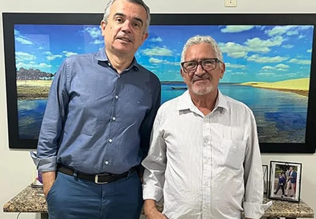 Washington Bonfim e Mário Rogério, presidentes estaduais do PSB e do Cidadania, respectivamente