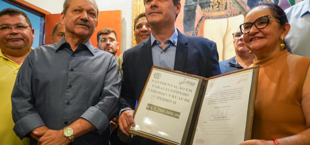 Wilson Brandão, Severo Eulálio e Betinha Brandão