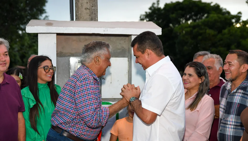 A cerimônia contou com a presença do prefeito João Arilson