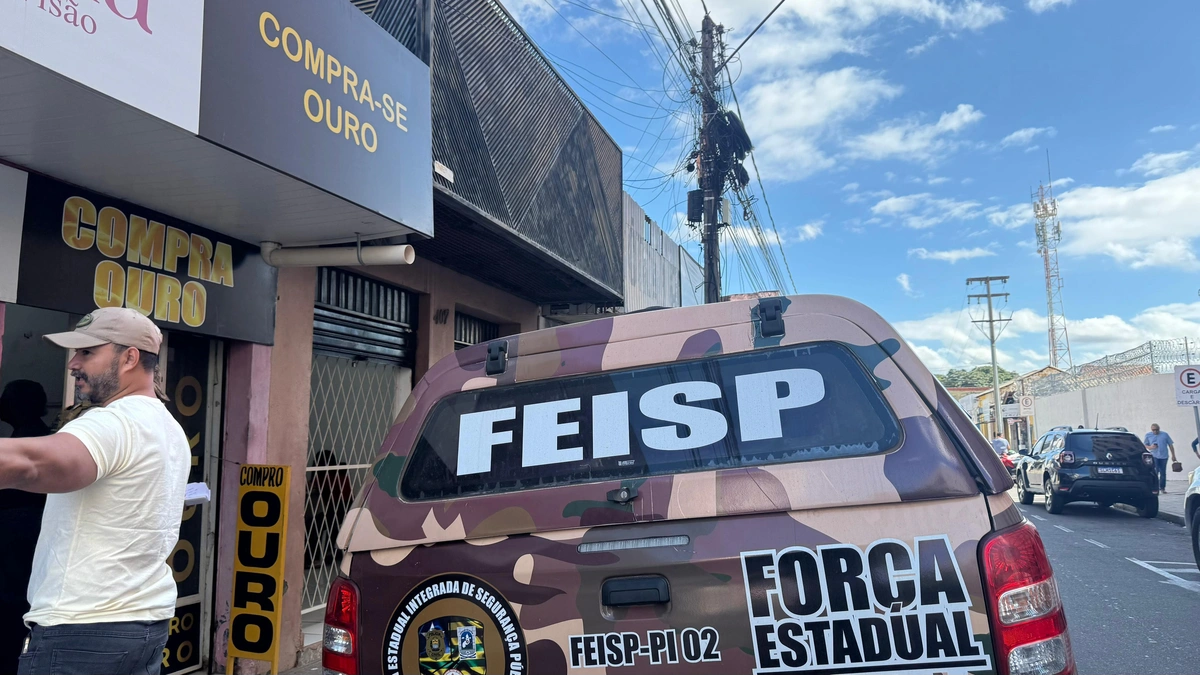 A operação foi realizada em conjunto com a Polícia Civil
