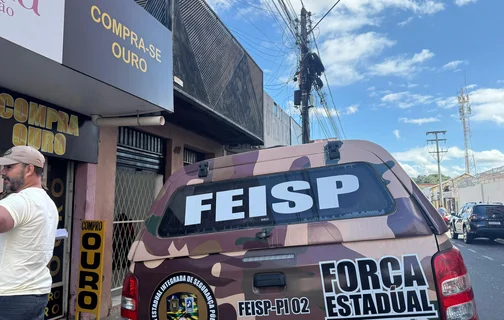 A operação foi realizada em conjunto com a Polícia Civil