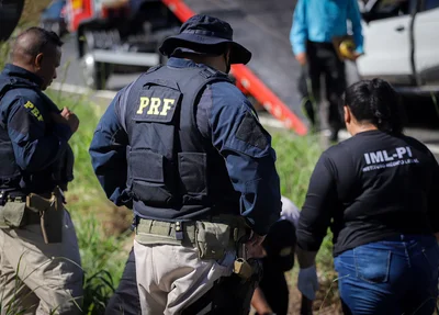 A PRF foi acionada para controlar o trânsito