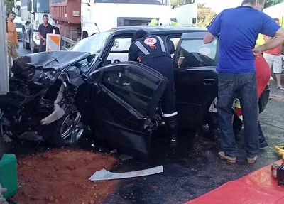 Acidente na BR-135 em Minas Gerais
