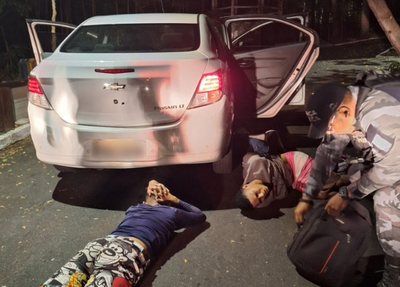 Acusados de assalto são presos