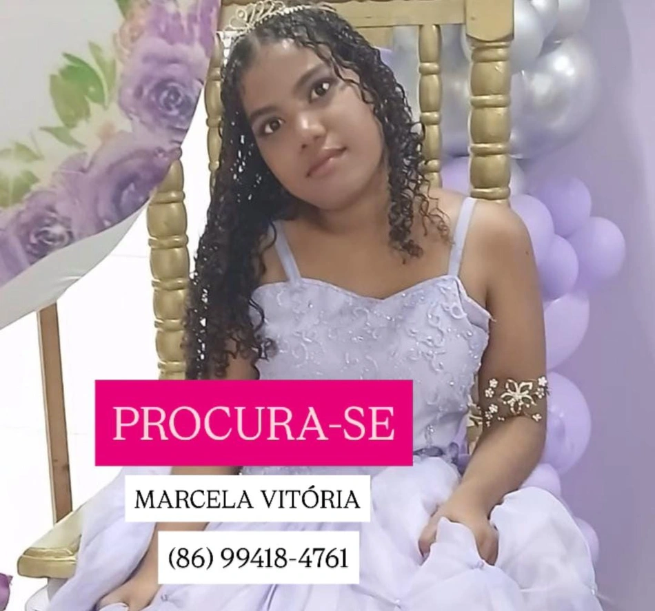Adolescente desapareceu após sair de escola na zona norte de Teresina