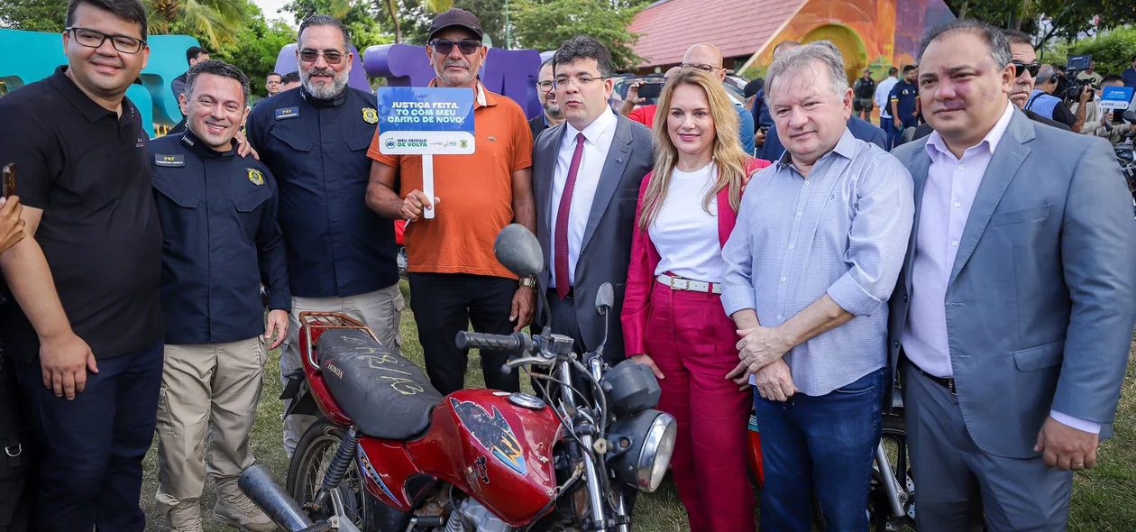 Ao todo, foram devolvidos 42 veículos