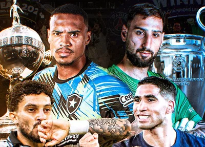 Botafogo e PSG pelo Mundial de Clubes 2025