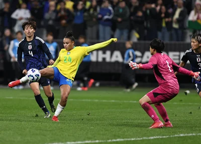 Brasil e Japão em amistoso preparatório