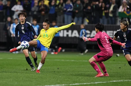 Brasil e Japão em amistoso preparatório