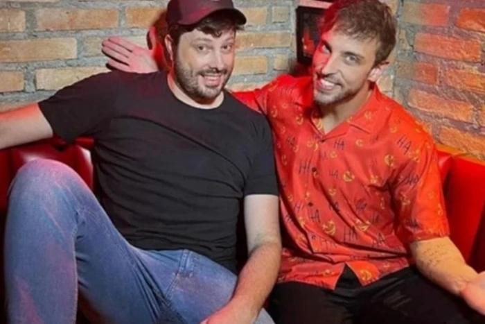 Danilo Gentili e Léo Lins