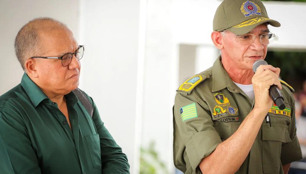 Delegado Baretta e Costa Lima