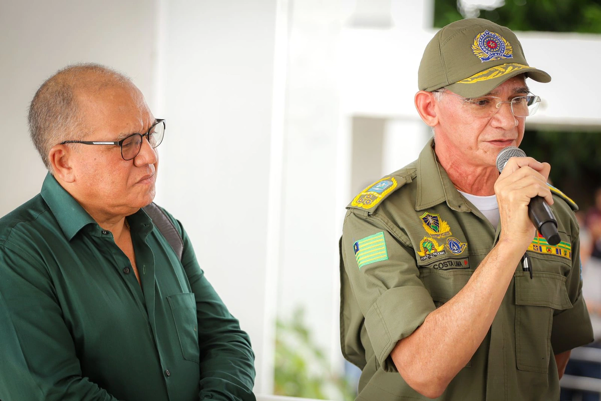 Delegado Baretta e Costa Lima