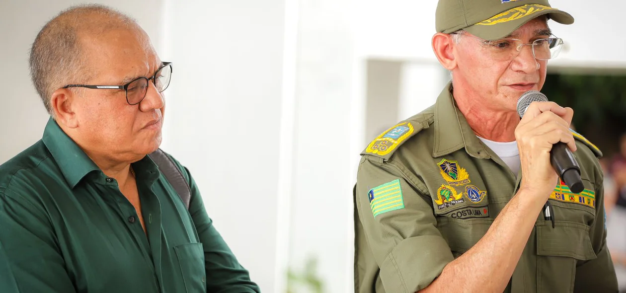 Delegado Baretta e Costa Lima