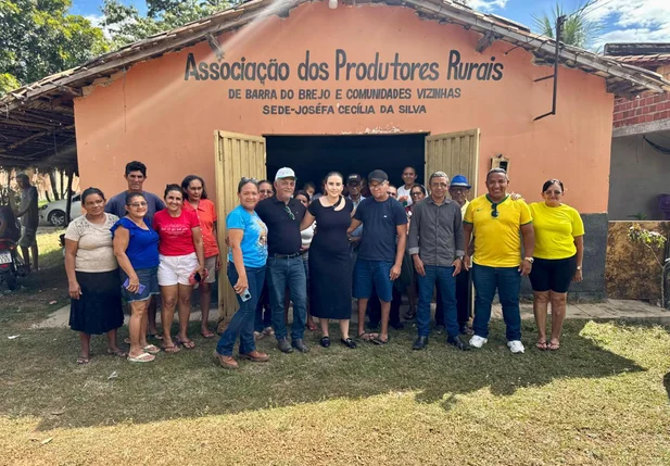 Deputada Bárbara do Firmino visita Boa Hora, Caldeirão e Formosa