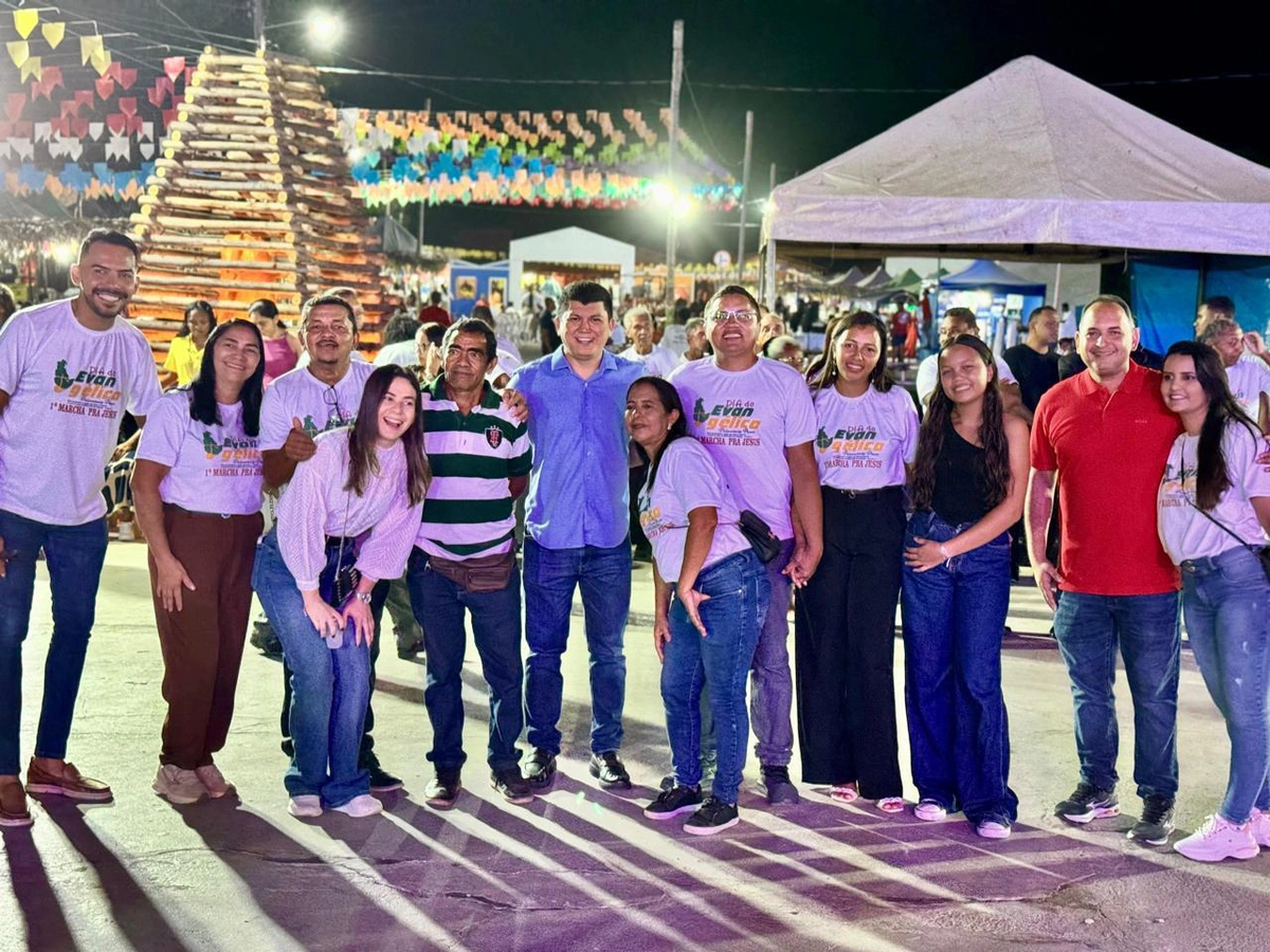 Deputado Rubens Vieira em Palmeirais