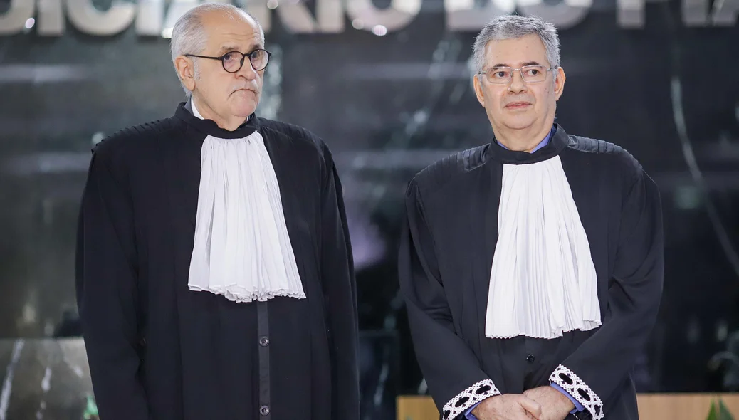 Desembargadores Joaquim Santana e Lirton Nogueira
