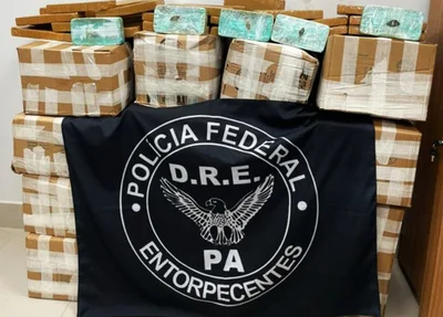 Droga apreendida pela Polícia Federal