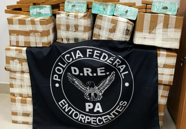Droga apreendida pela Polícia Federal