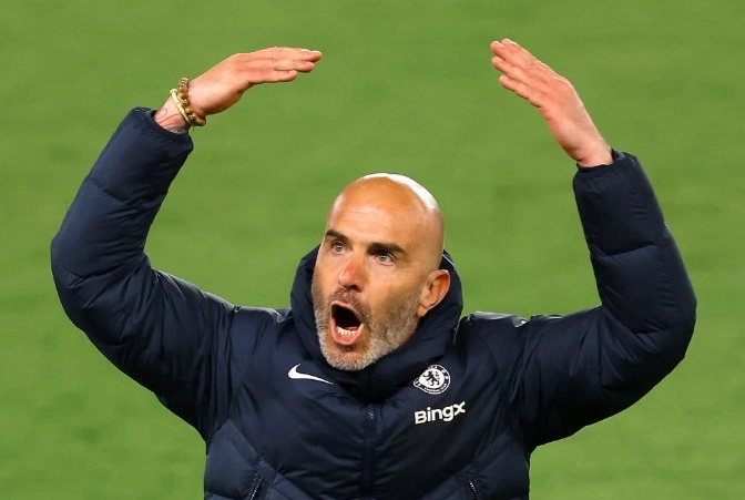 Enzo Maresca, técnico do Chelsea
