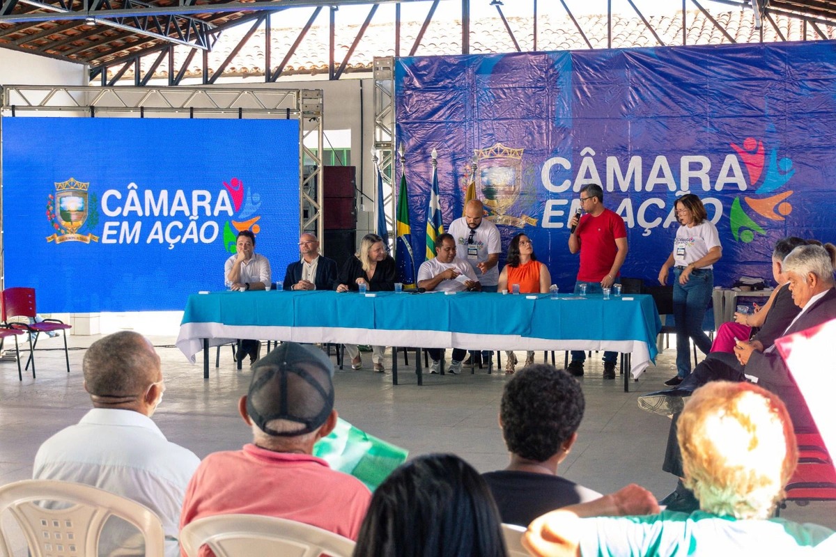 Enzo Samuel convida população para o Câmara em Ação no bairro Angelim
