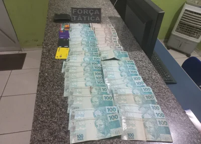 E.R.R., foi apreendido sob suspeita de furtar aproximadamente R$ 5 mil de um lava jato