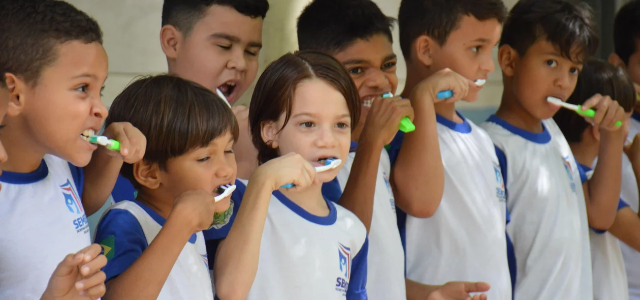 Escola Maria da Paz Sousa promove dia de ação de higiene pessoal para alunos