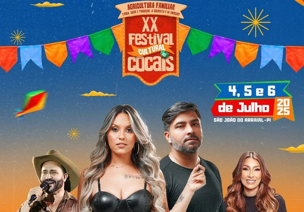 Festival Cultural dos Cocais promete agitar São João do Arraial com música e dança