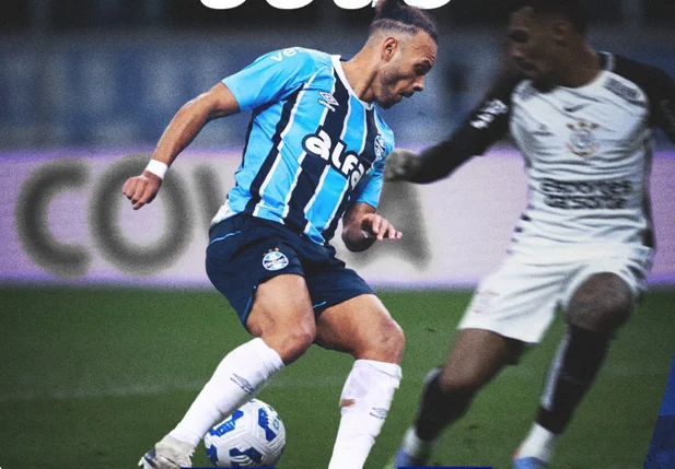 Grêmio e Corinthians empatam em jogo com dois tempos distintos no Brasileirão