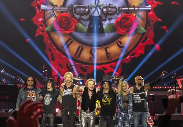Guns N' Roses fará 5 shows no Brasil em 2025
