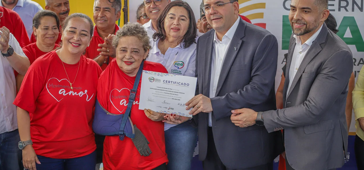 Inauguração de obras do OPA