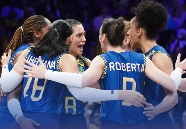 Jogadores da Seleção Brasileira feminina de vôlei
