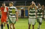 Jogadores do Altos celebram nova vitória na Série D