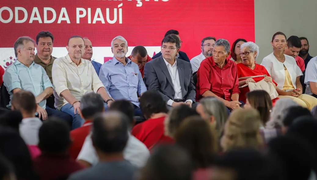 Lideranças do PT em evento