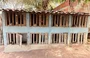 Local onde as aves ficavam presas