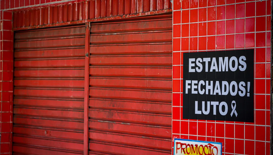 Lojas do empresário Robin da Carne não abriram