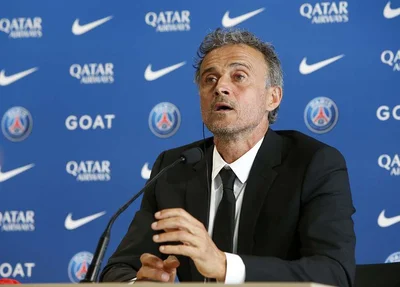 Luis Enrique, técnico do PSG