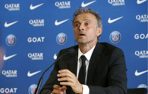 Luis Enrique, técnico do PSG
