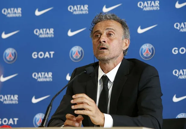 Luis Enrique, técnico do PSG