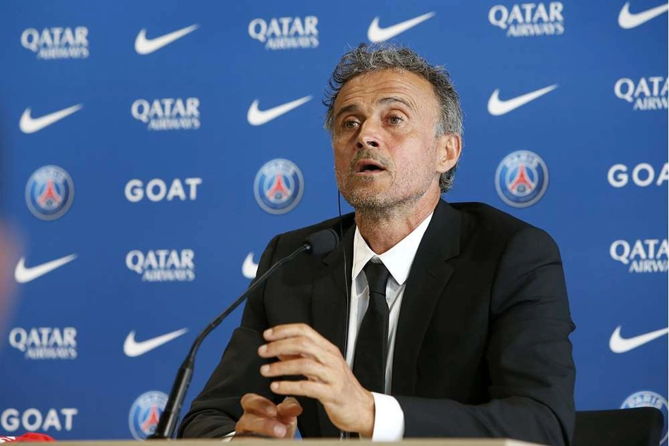 Luis Enrique, técnico do PSG