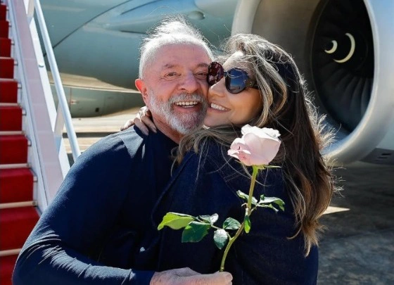 Lula e Janja Silva