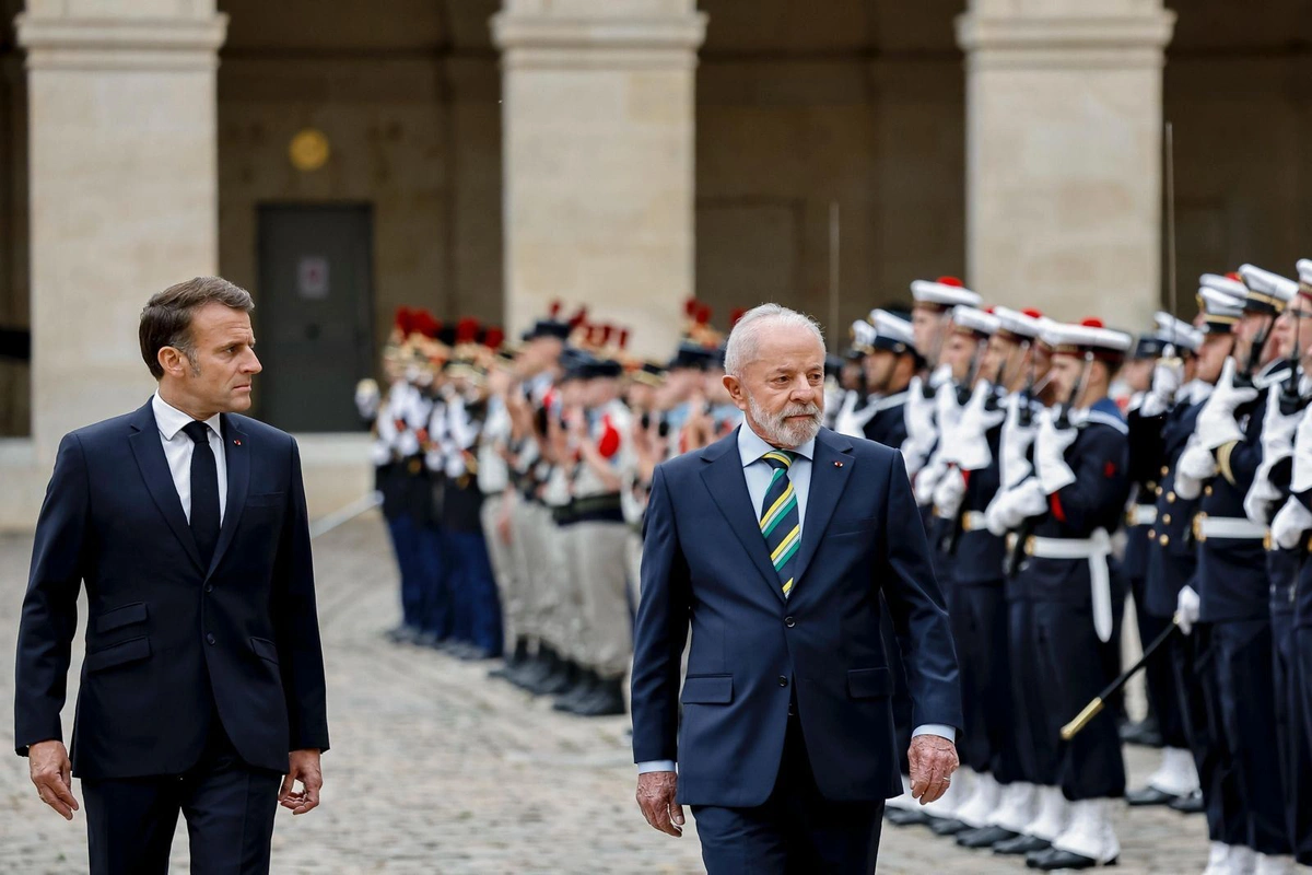 Macron e Lula