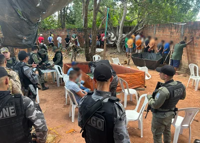 Mais de 40 pessoas foram conduzidas à Central de Flagrantes