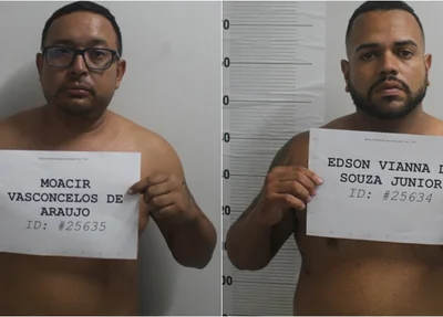 Moacir Vasconcelos e Edson Vianna de Souza Júnior.