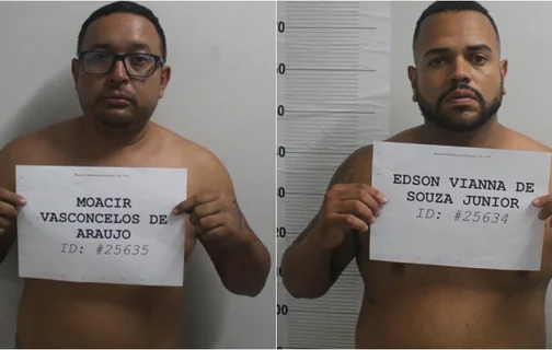 Moacir Vasconcelos e Edson Vianna de Souza Júnior.