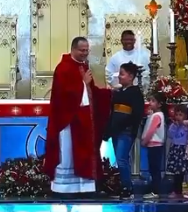 Momento em que menino pede que Palmeiras não ganhe o mundial