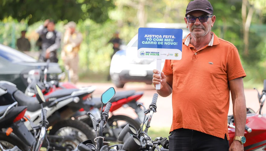 Moto foi devolvida para seu dono