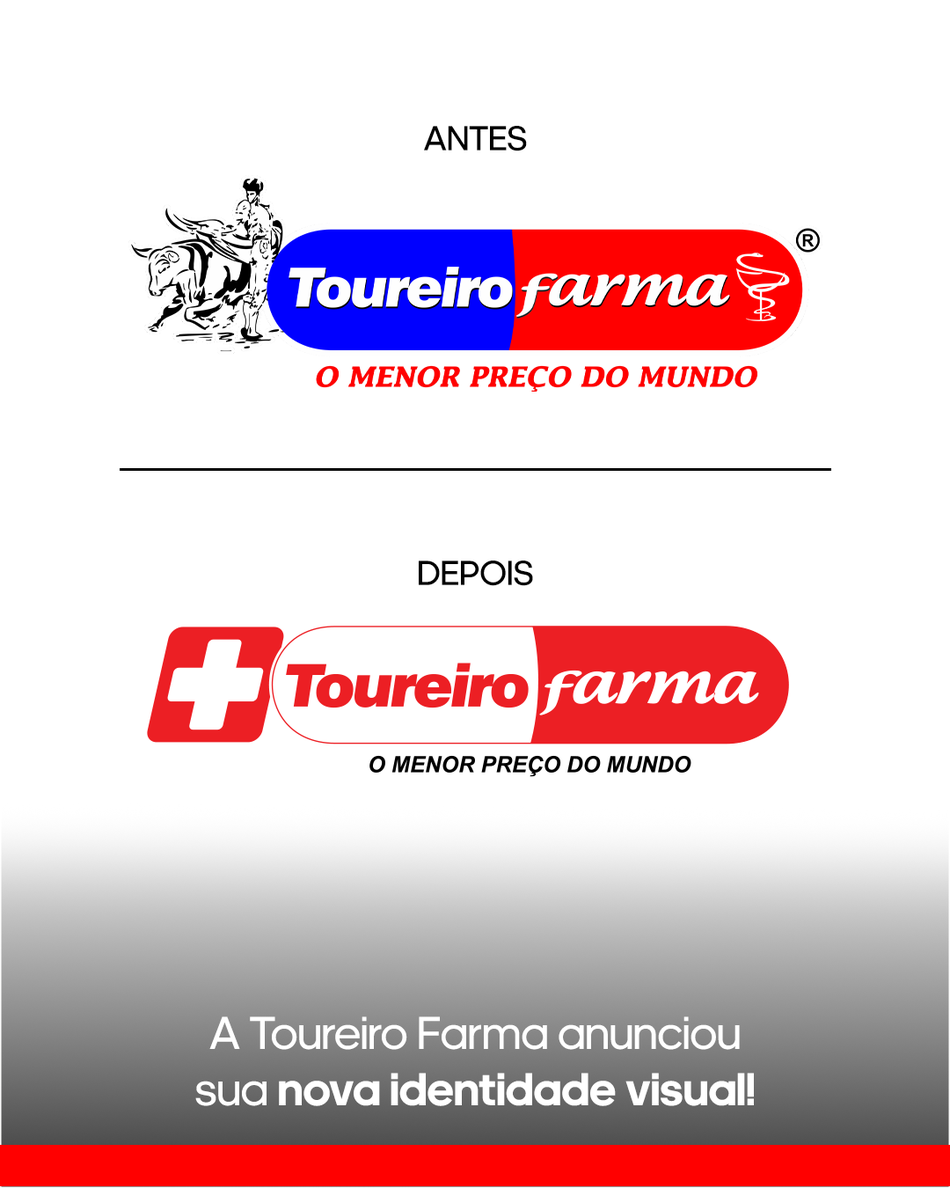 Nova identidade visual da Toureiro Farma