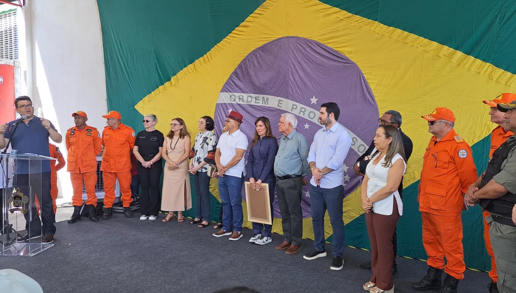 O evento teve a presença de diversas autoridades
